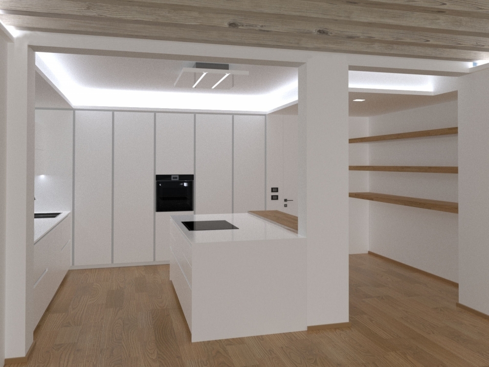 Rendering - design per interni di Marchiori Mario